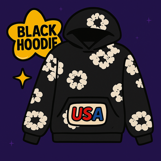 BLACK HOODIE